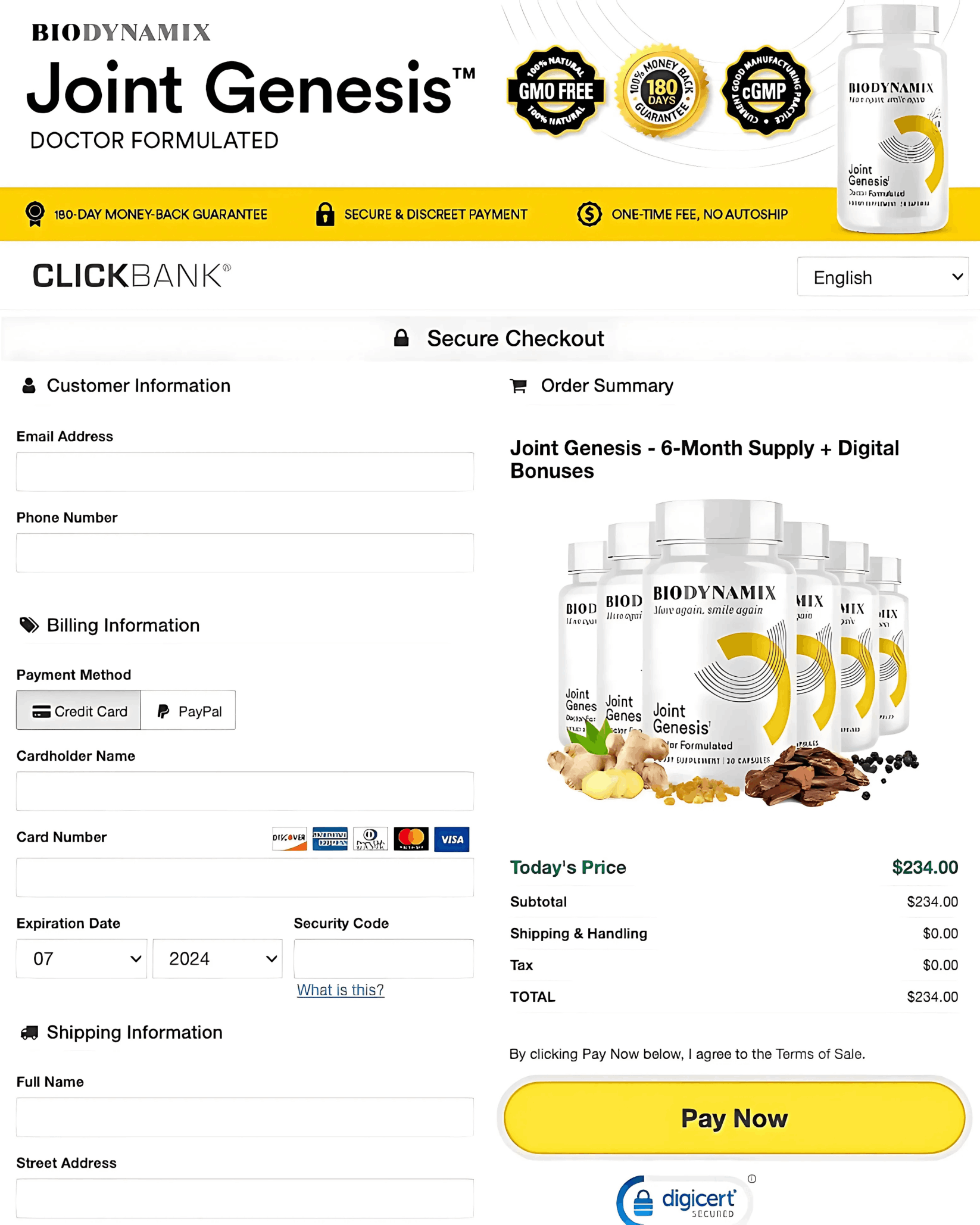 Joint Genesis-Secure-Checkout