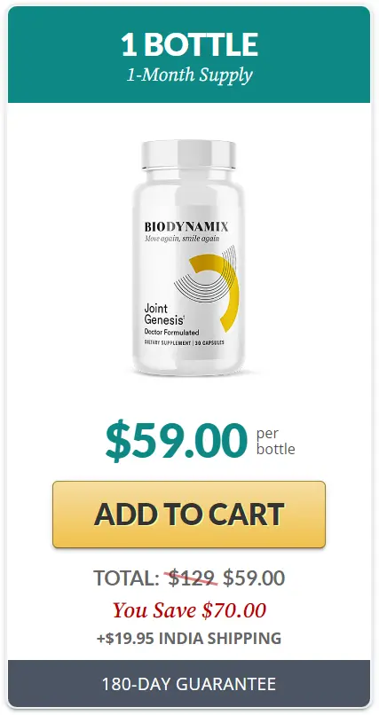 Joint Genesis™ 1 bottle